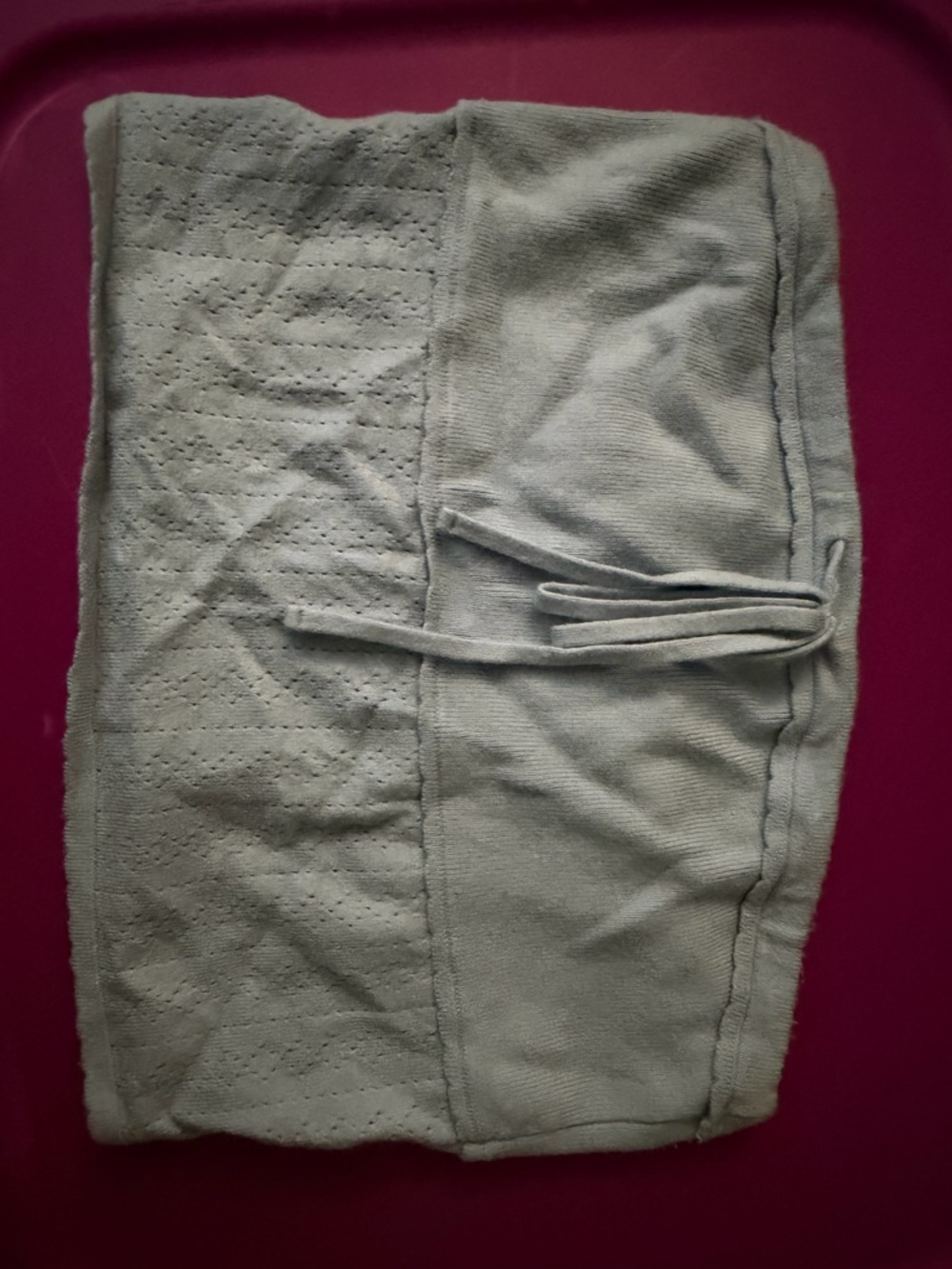 PacSun Light Gray Tube Tank Top
